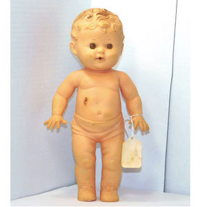 11" 1953 Vintage Tod-L-Tot Sun Rubber Company Boy Doll